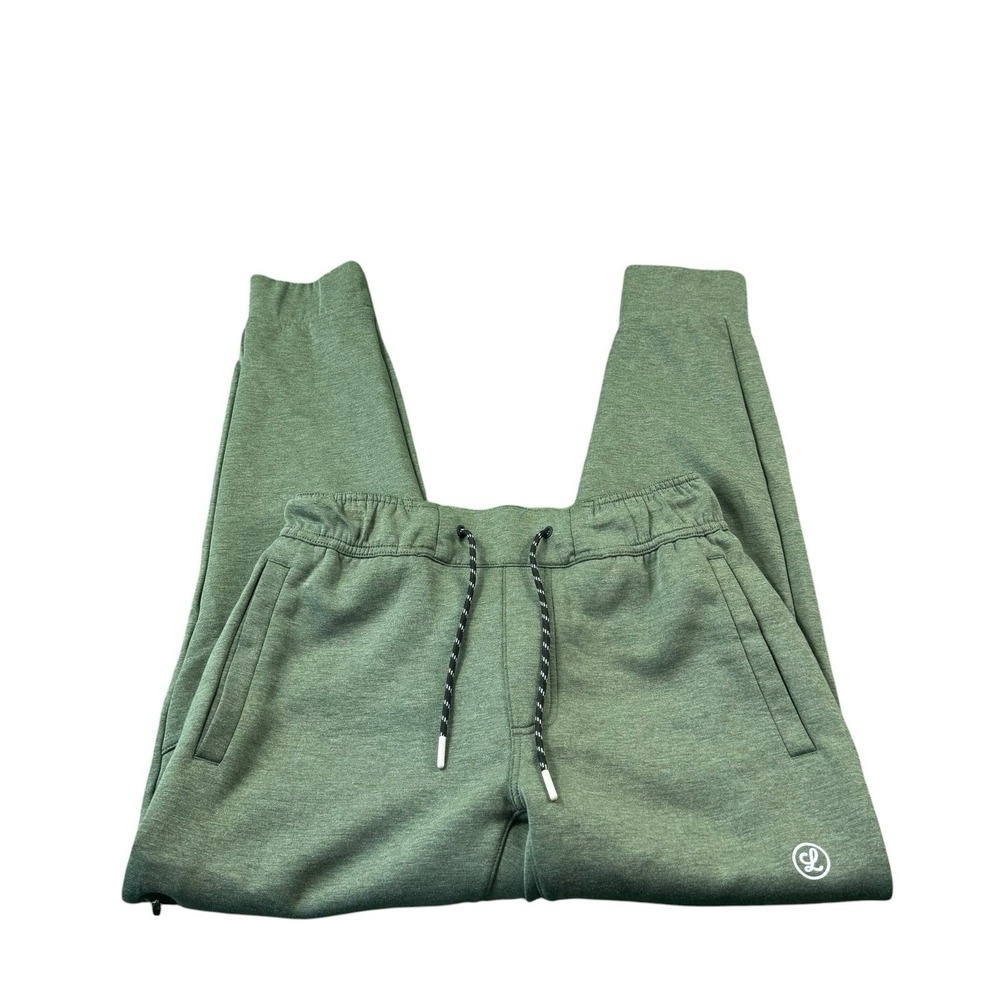 Legends Green Performance Drawstring Jogger Athletic Pant Size Medium